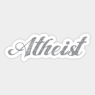 Atheist Shirt Sticker